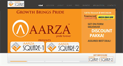 Desktop Screenshot of aarzasquare.com